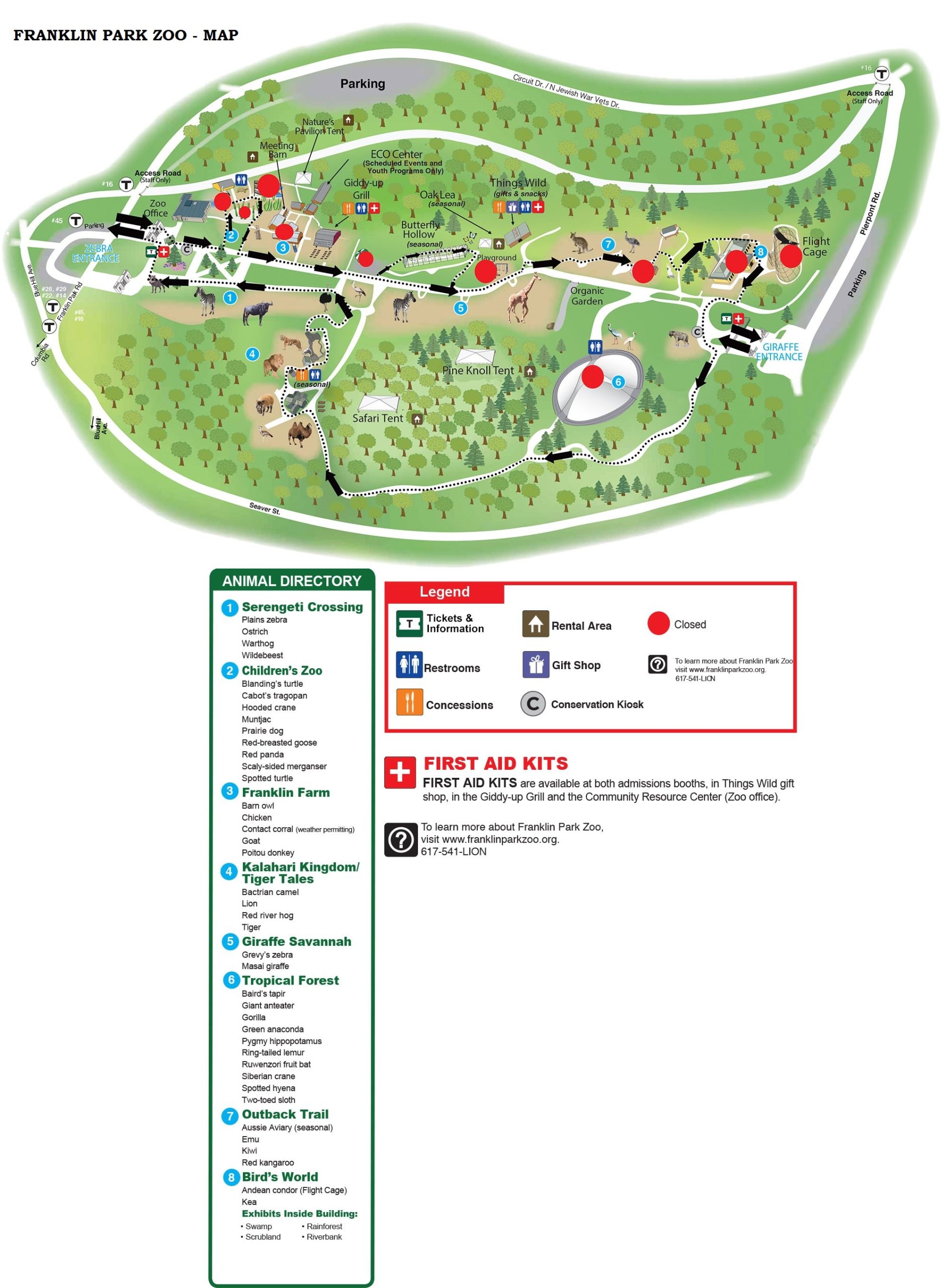 Directions To Franklin Park Zoo Franklin Park Zoo - Novus Laurus Cultural