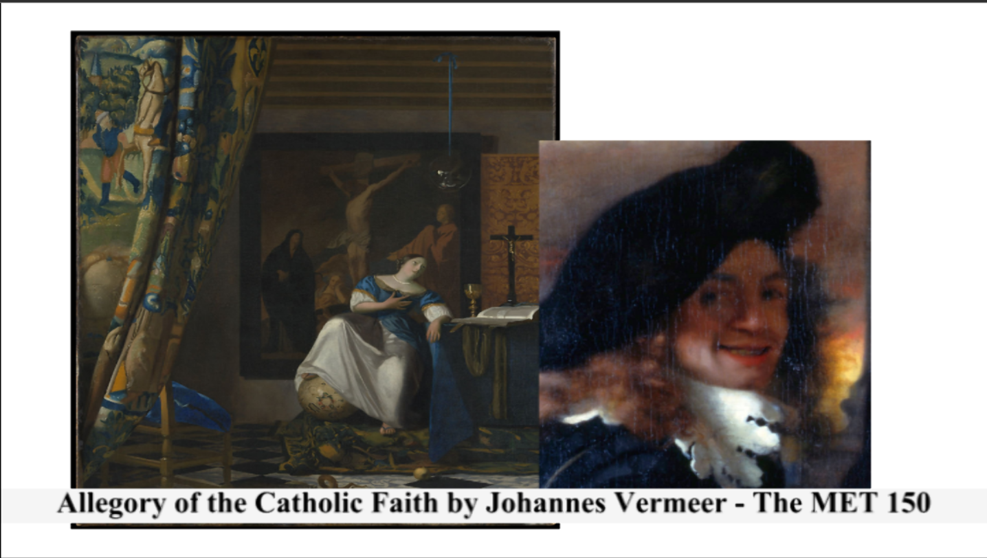 Allegory Of The Catholic Faith By Johannes Vermeer The MET 150   Untitled 6 